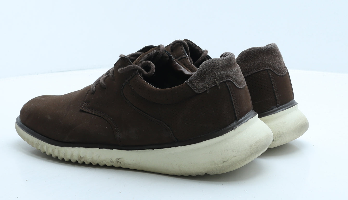 TU Mens Brown Suede Trainer Casual UK 10