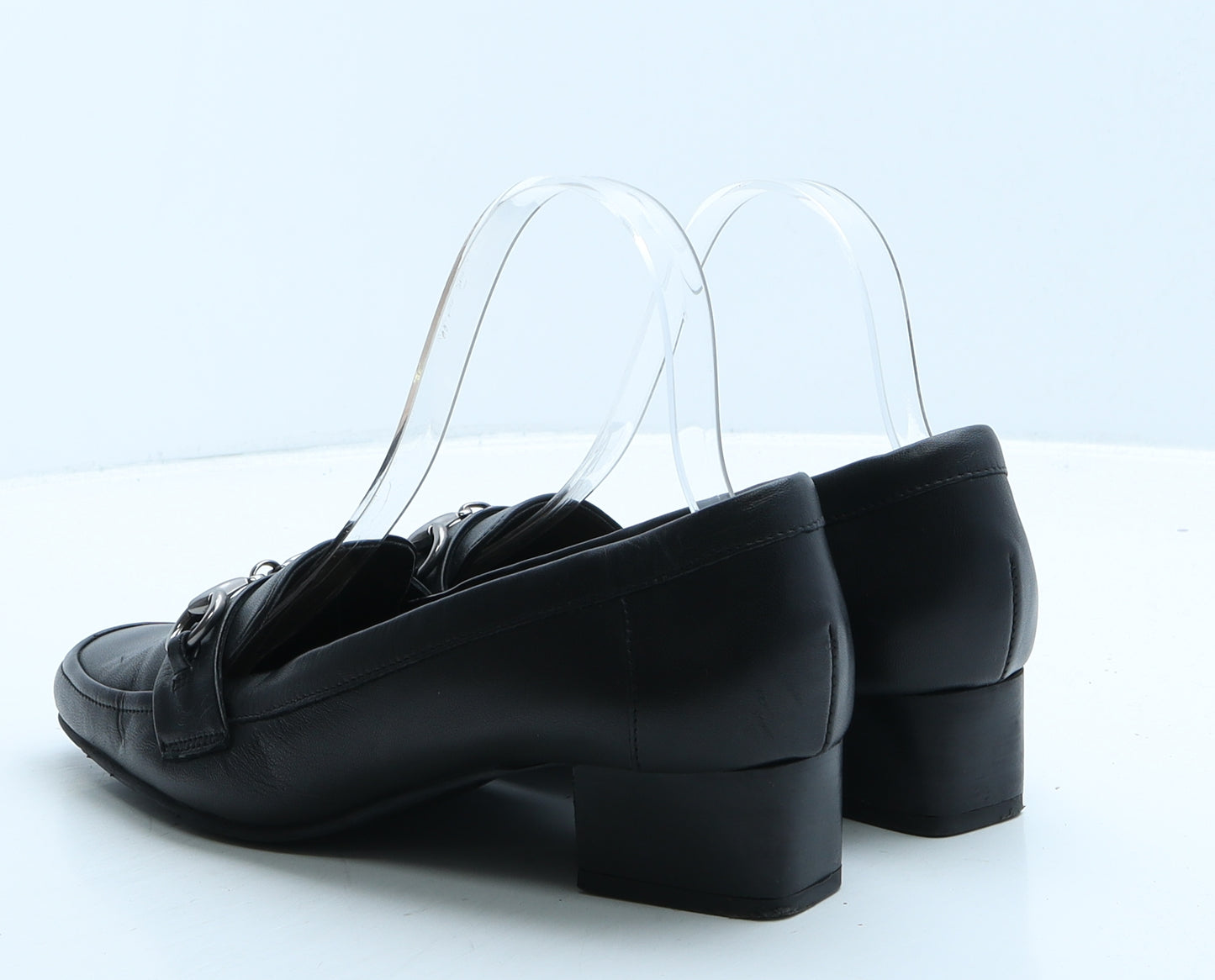Van-Dal Womens Black Leather Court Heel UK 5.5