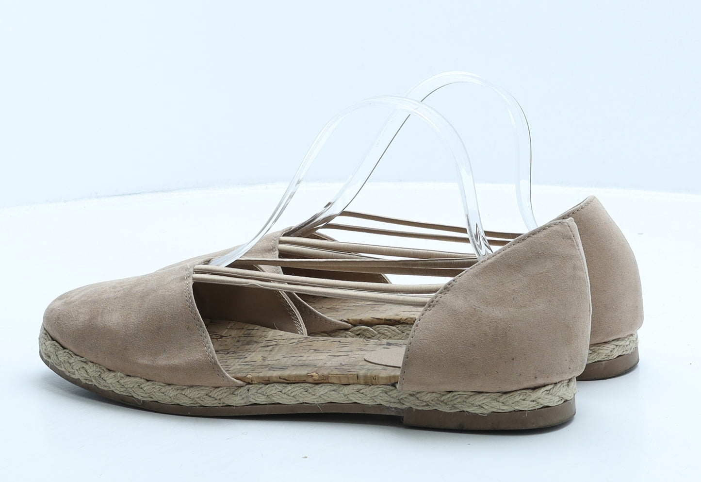 NEXT Womens Pink Suede Ballet Flat UK 6.5 40