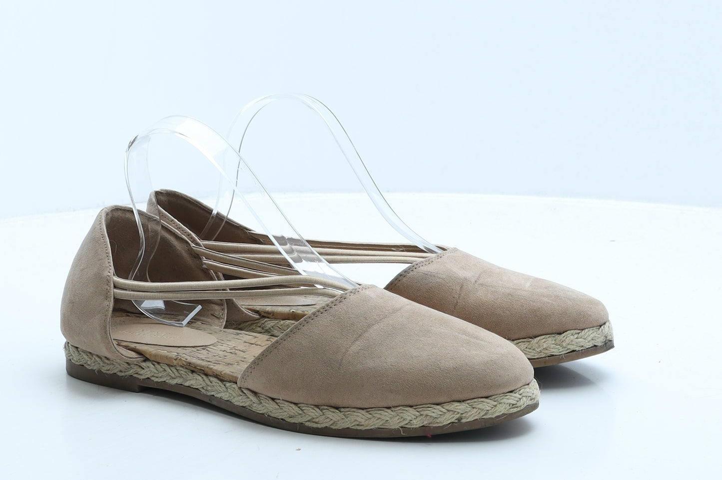 NEXT Womens Pink Suede Ballet Flat UK 6.5 40