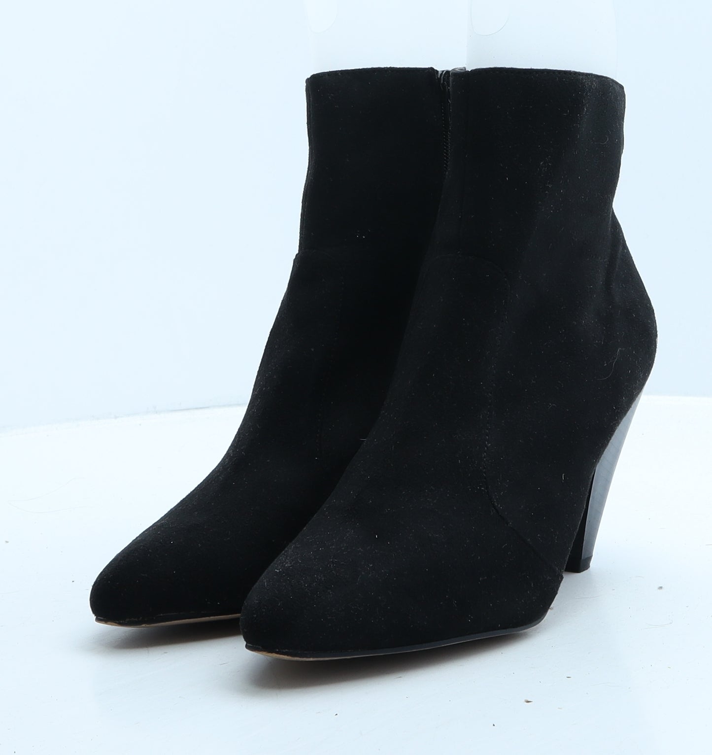 Truffle Collection Womens Black Suede Bootie Boot UK 8 41