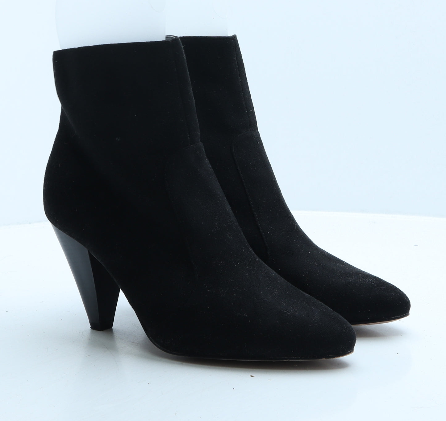 Truffle Collection Womens Black Suede Bootie Boot UK 8 41