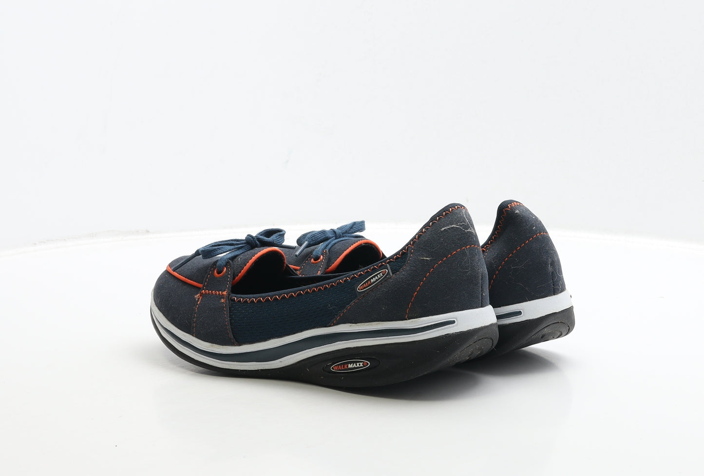 WalkMaxx Womens Blue Suede Loafer Flat UK 8 41