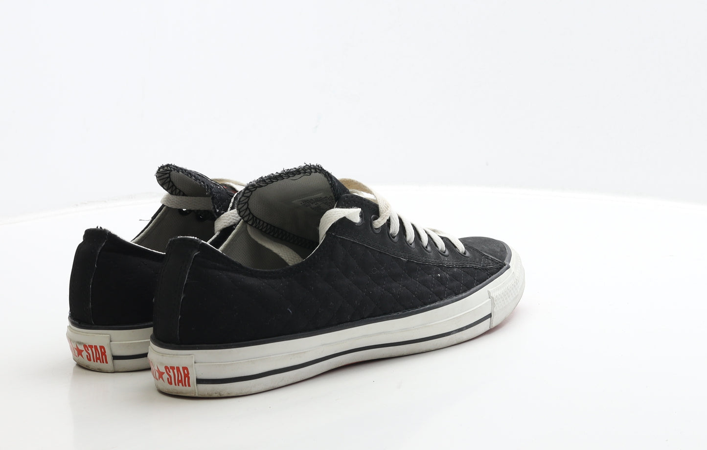 Converse Mens Black Polyester Trainer UK 9 - All Star
