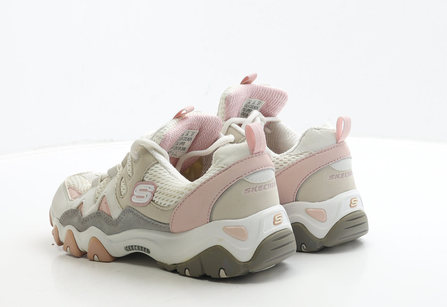 Skechers Womens Multicoloured Polyester Trainer UK 5 38 - D'Lites 2