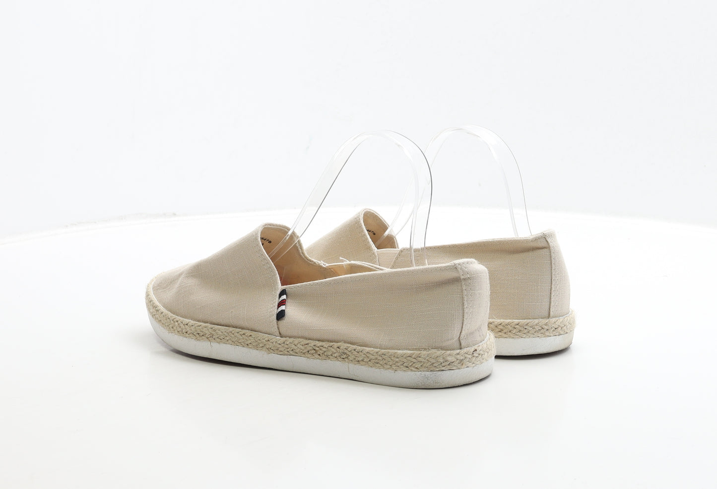 Primark Mens Beige Fabric Loafer Casual UK 8 42