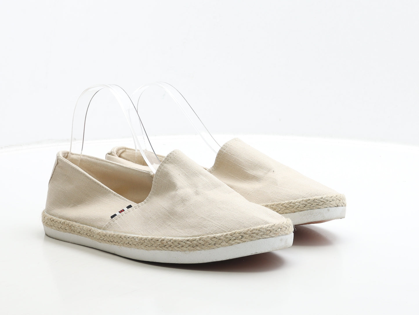 Primark Mens Beige Fabric Loafer Casual UK 8 42