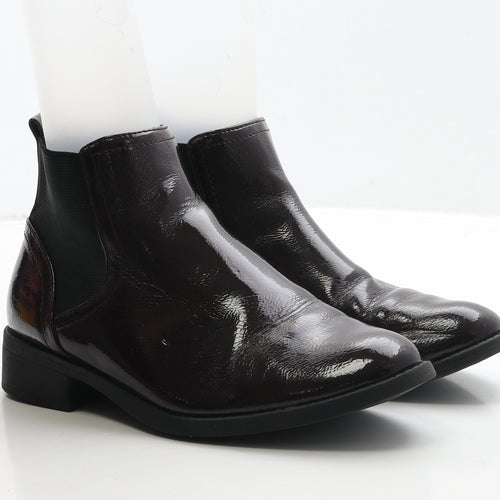 George Womens Red Polyester Chelsea Boot UK 5 38