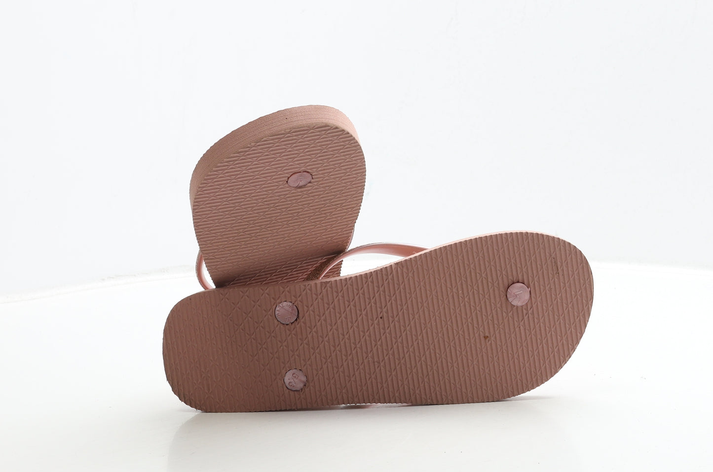 F&F Womens Pink Rubber Thong Sandal UK 5 38