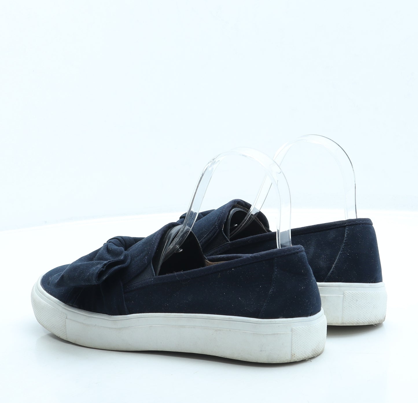 Carvela Womens Blue Suede Slip On Flat UK 7 40