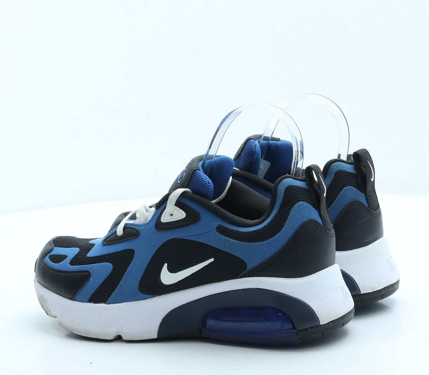 Nike Boys Blue Polyester Trainer UK 4.5 37.5 - Air Infinity