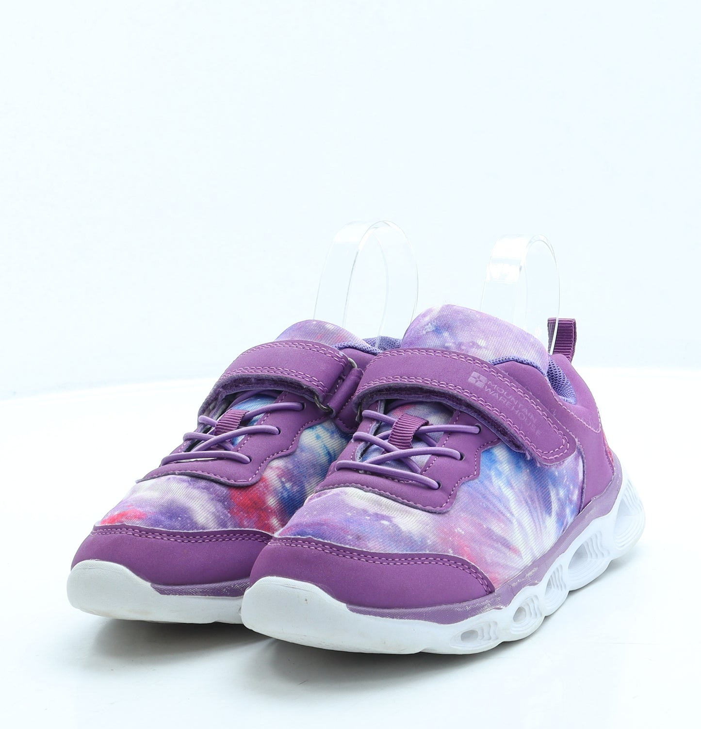 Mountain Warehouse Girls Purple Polyester Trainer UK 1 33 - Galaxy Pattern