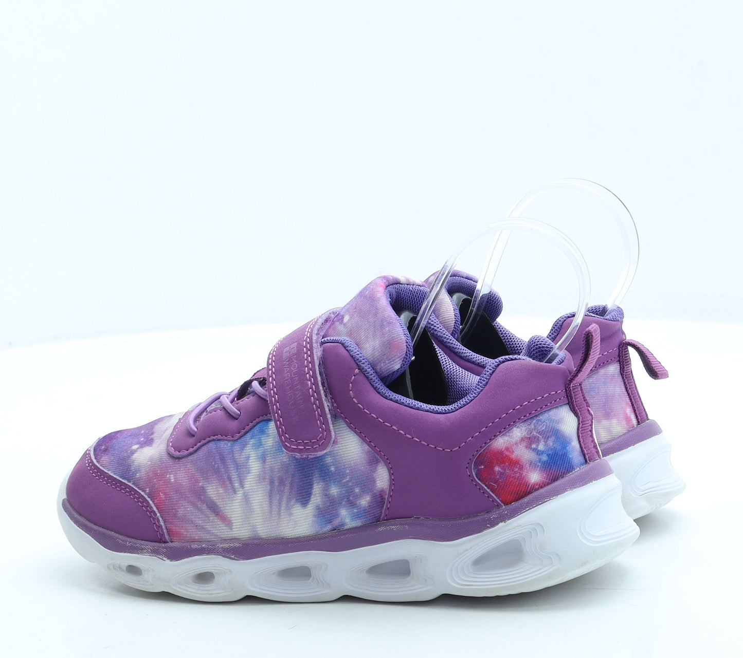 Mountain Warehouse Girls Purple Polyester Trainer UK 1 33 - Galaxy Pattern