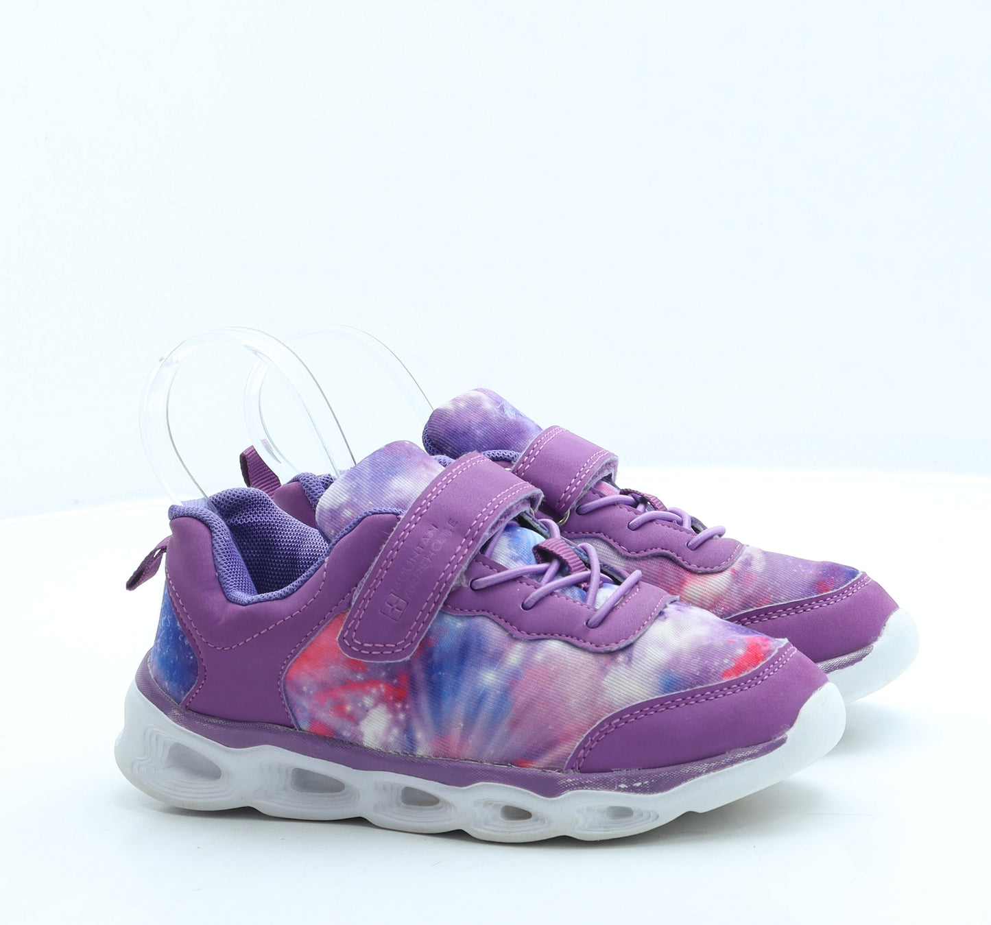 Mountain Warehouse Girls Purple Polyester Trainer UK 1 33 - Galaxy Pattern