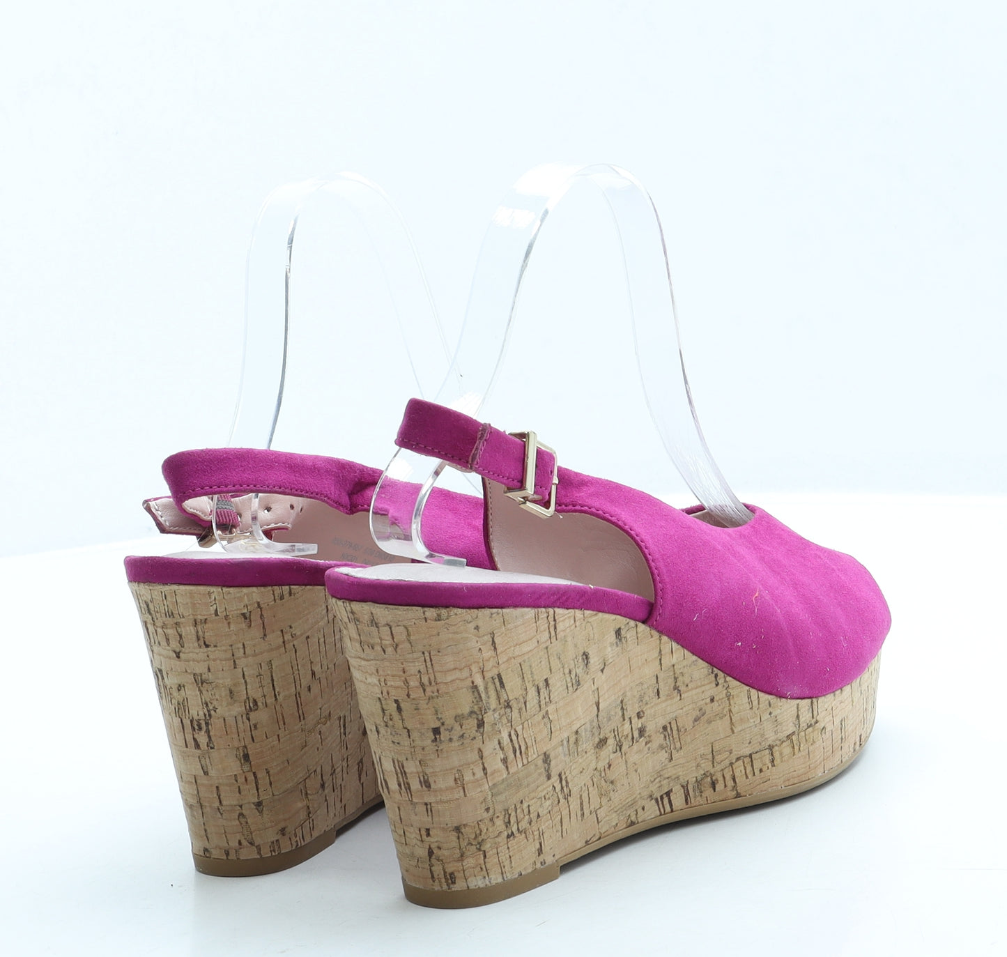 NEXT Womens Purple Suede Slingback Heel UK 5 38