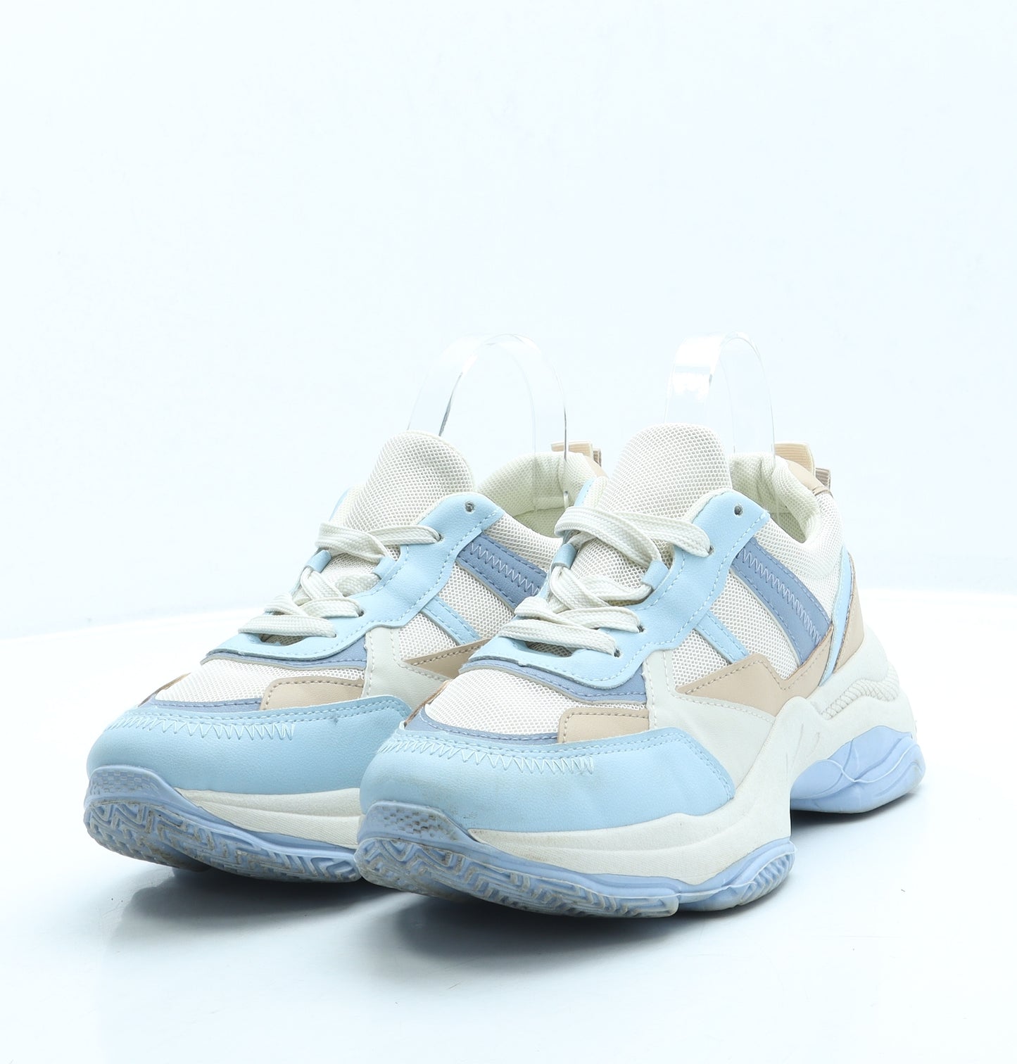 Koi Footwear Womens Blue Polyester Trainer UK 6 39