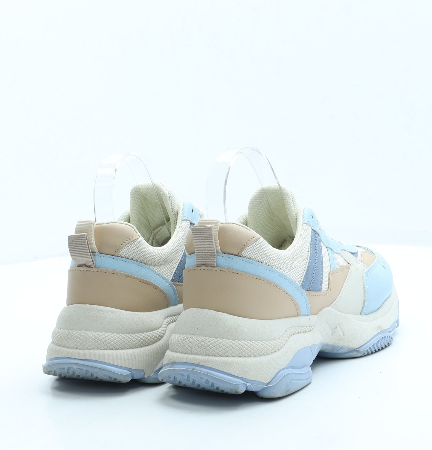 Koi Footwear Womens Blue Polyester Trainer UK 6 39