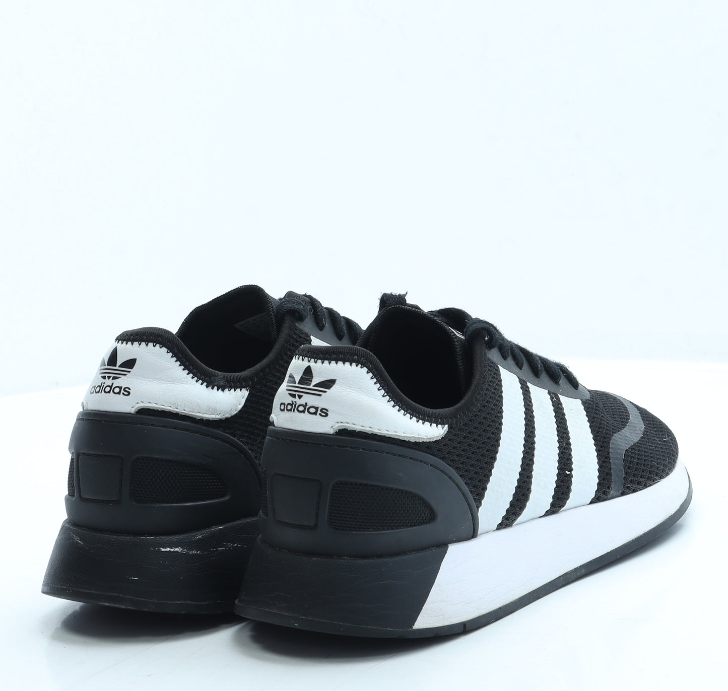 adidas Womens Black Polyester Trainer UK 9 43
