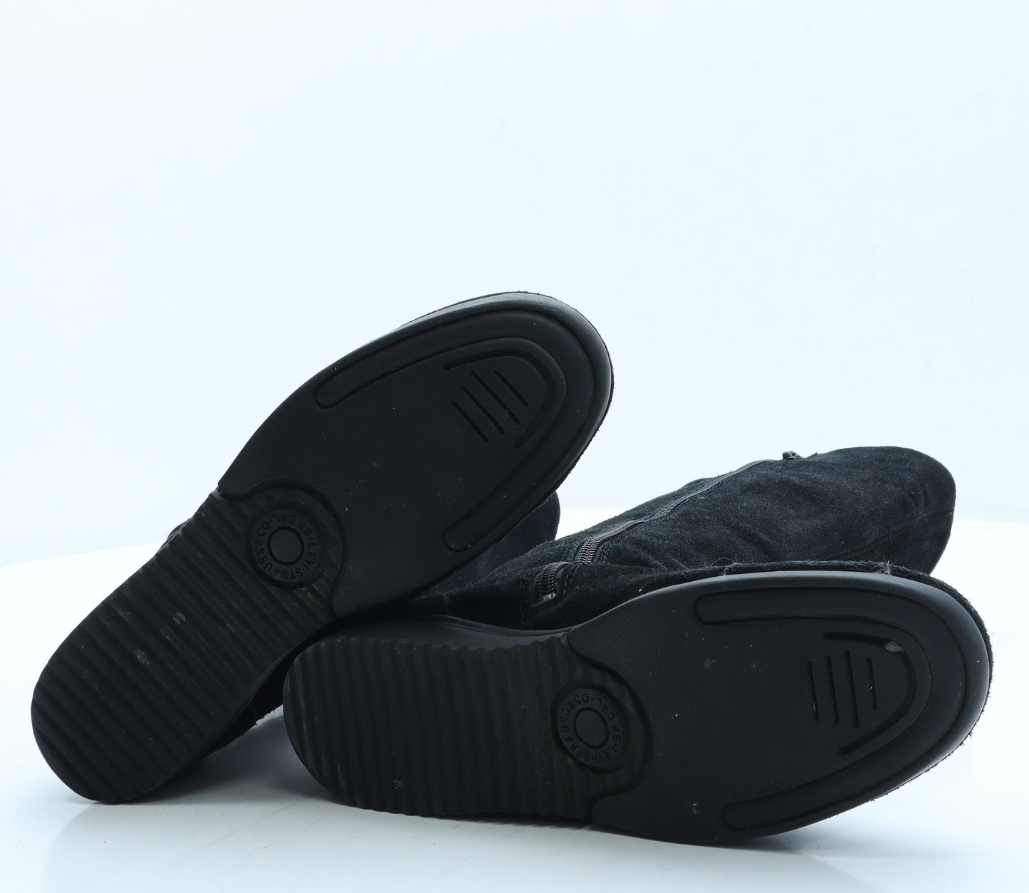 Levi's Womens Black Suede Bootie Boot UK 5 38