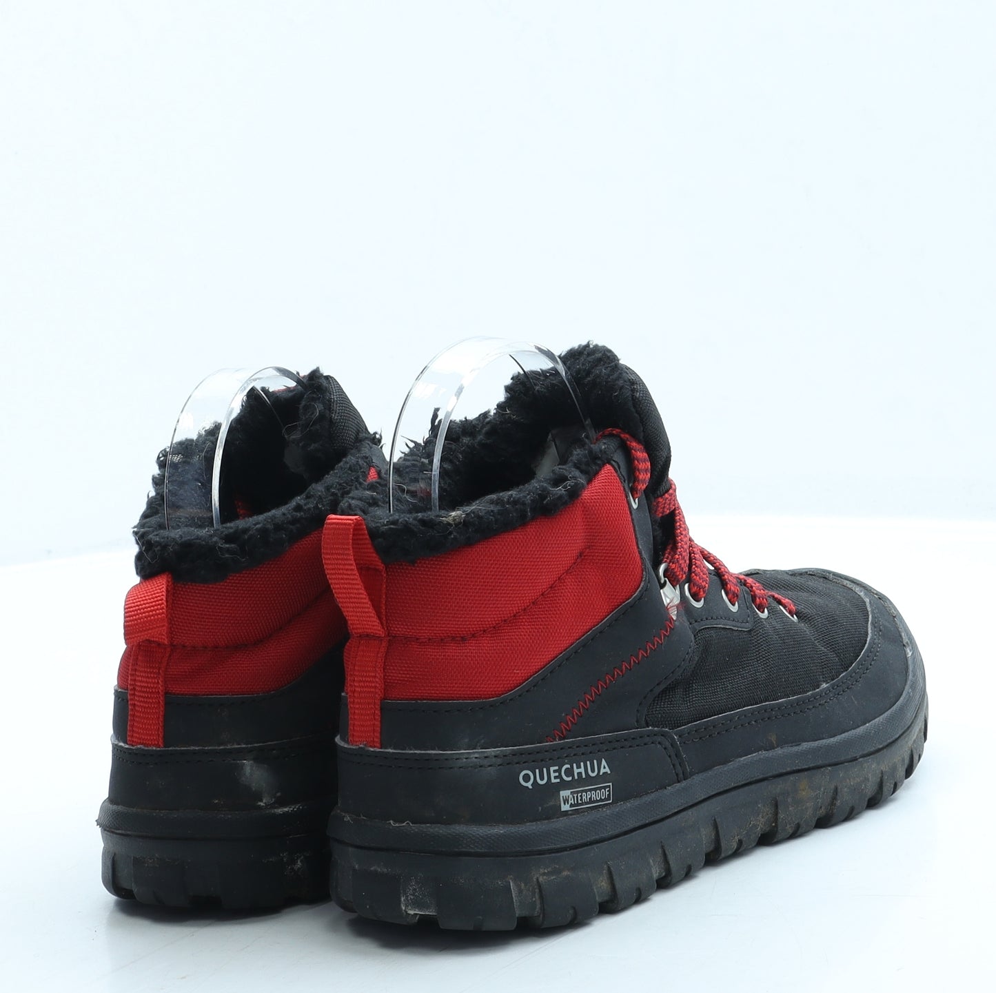 DECATHLON Boys Black Polyester Combat Boot UK 3 36