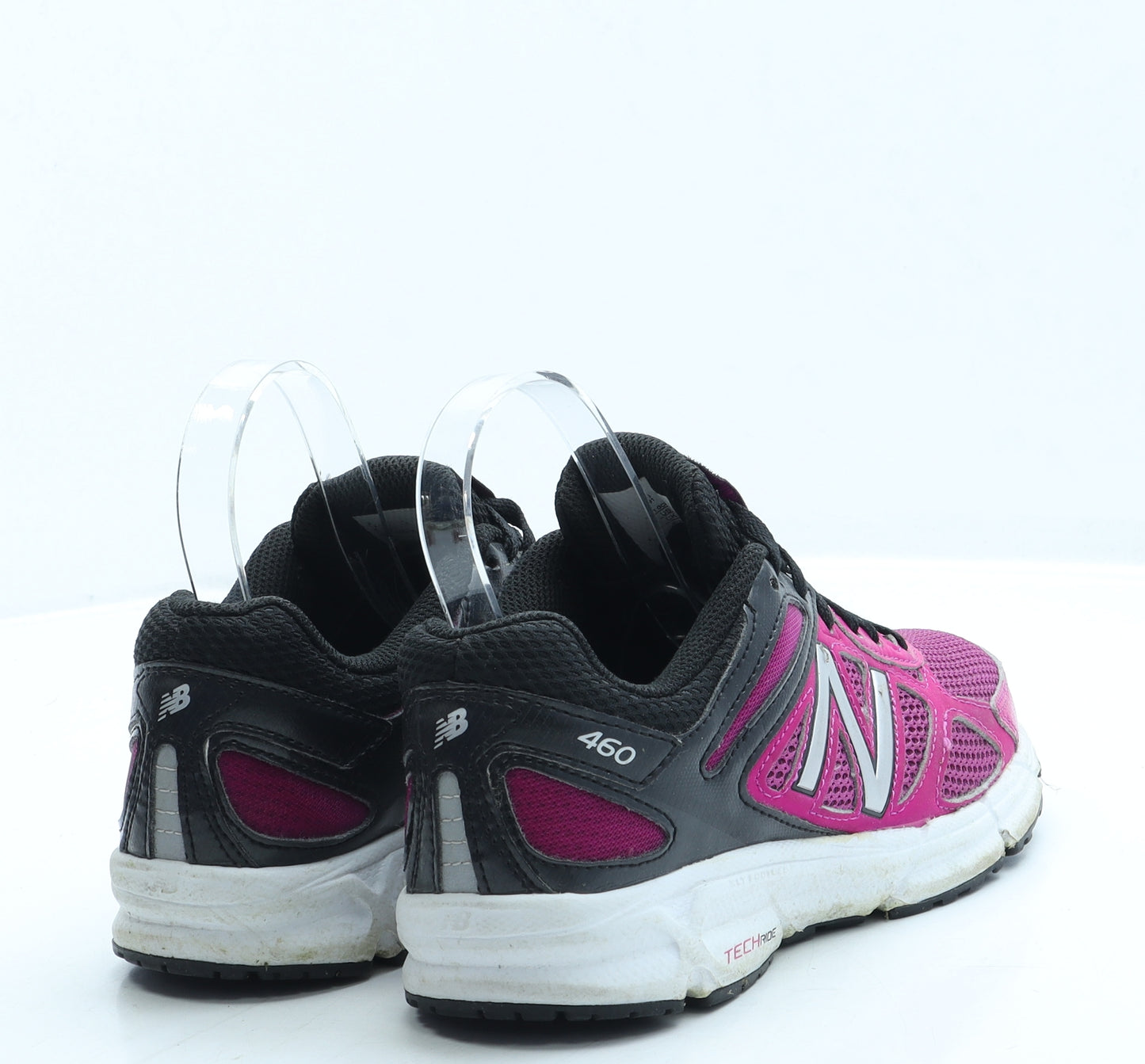 New Balance Womens Pink Polyester Trainer UK 4