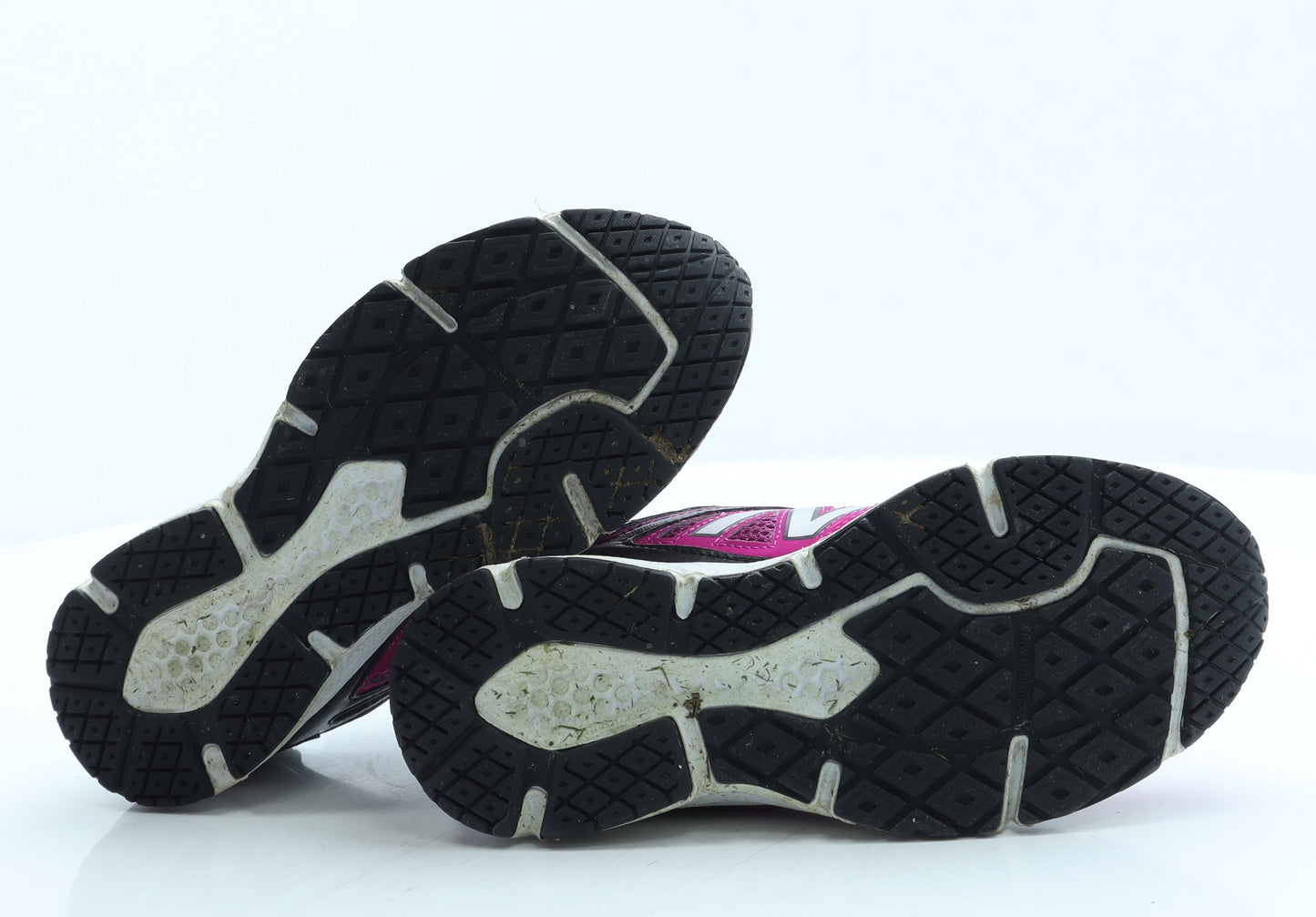 New Balance Womens Pink Polyester Trainer UK 4