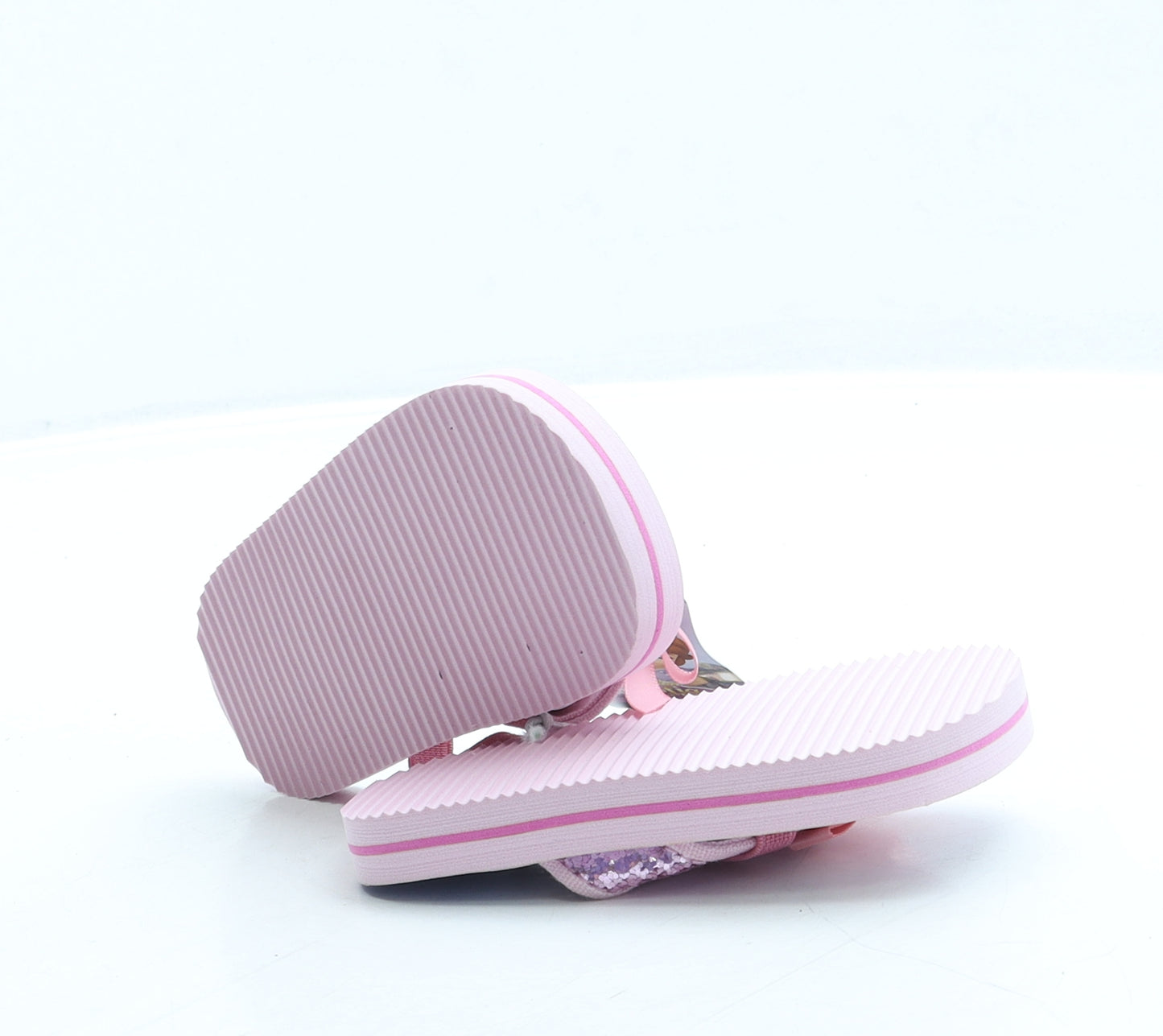 George Girls Purple Polyester Slingback Sandal UK 4 21 - Princess Sofia