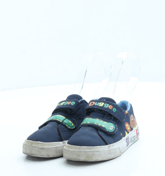 George Boys Blue Polyester Trainer UK 5 22 - Duggee