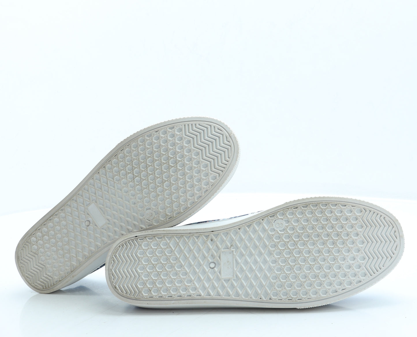 Damart Womens Blue Floral Polyester Trainer UK 8 41