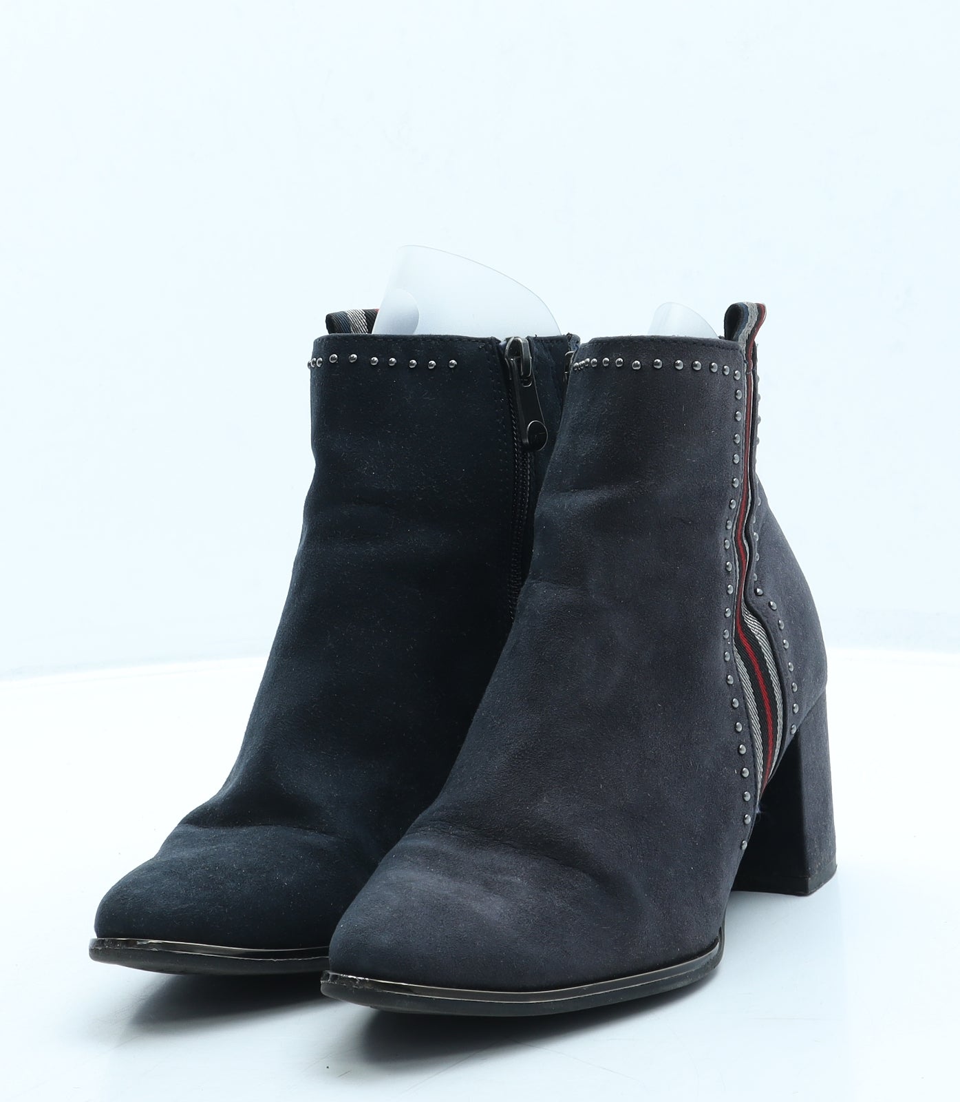 Marco Tozzi Womens Grey Suede Bootie Boot UK 4 37