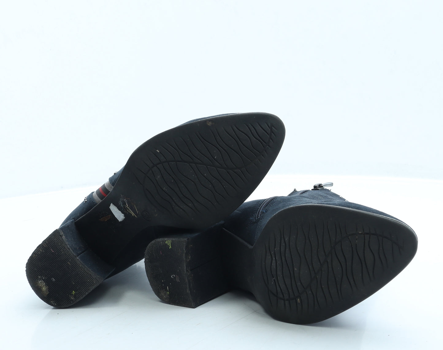 Marco Tozzi Womens Grey Suede Bootie Boot UK 4 37