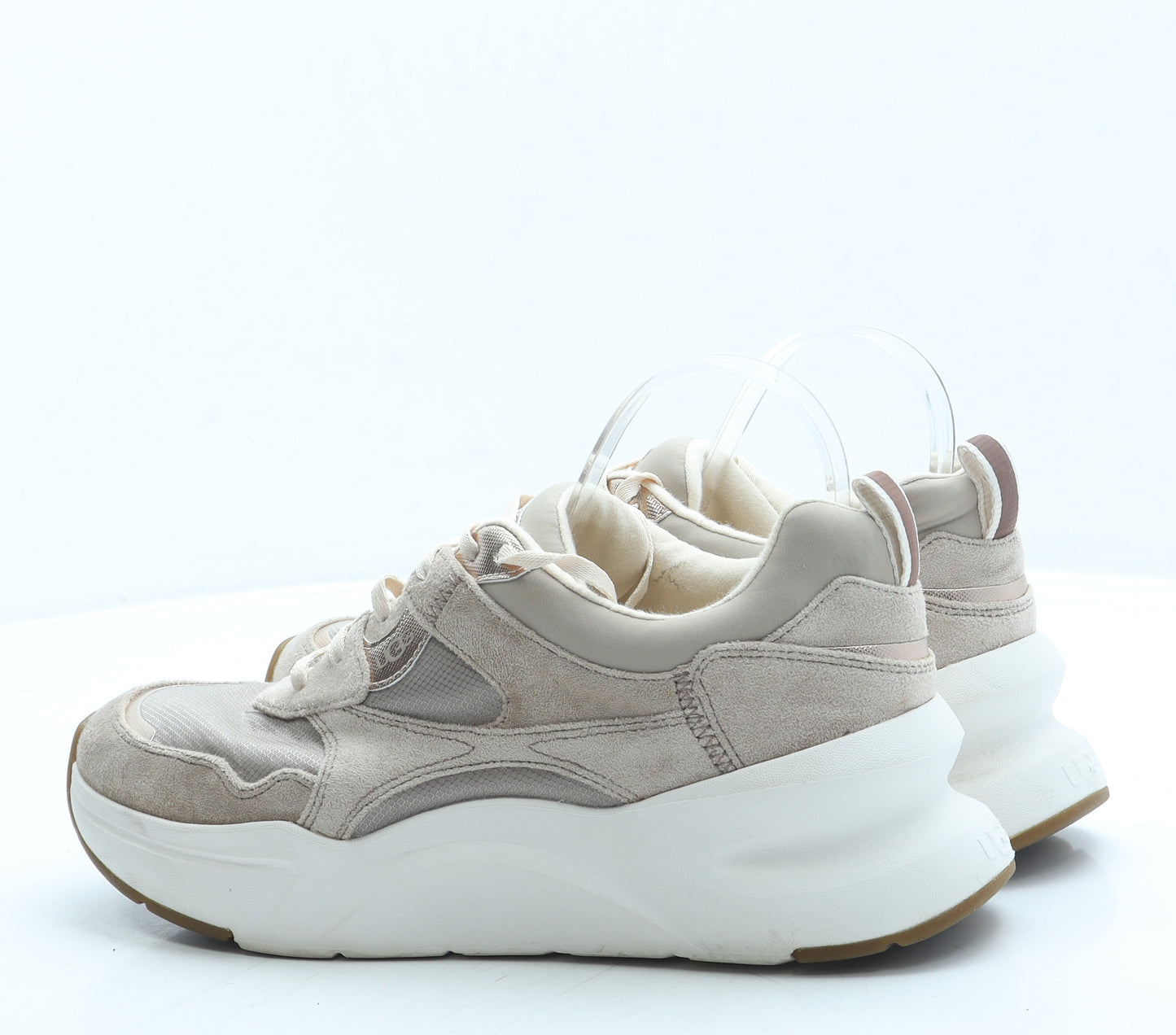 UGG Womens Pink Polyester Trainer UK 7 40