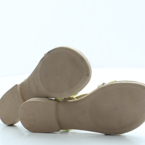 NEXT Womens White Linen Slingback Sandal UK 5 38