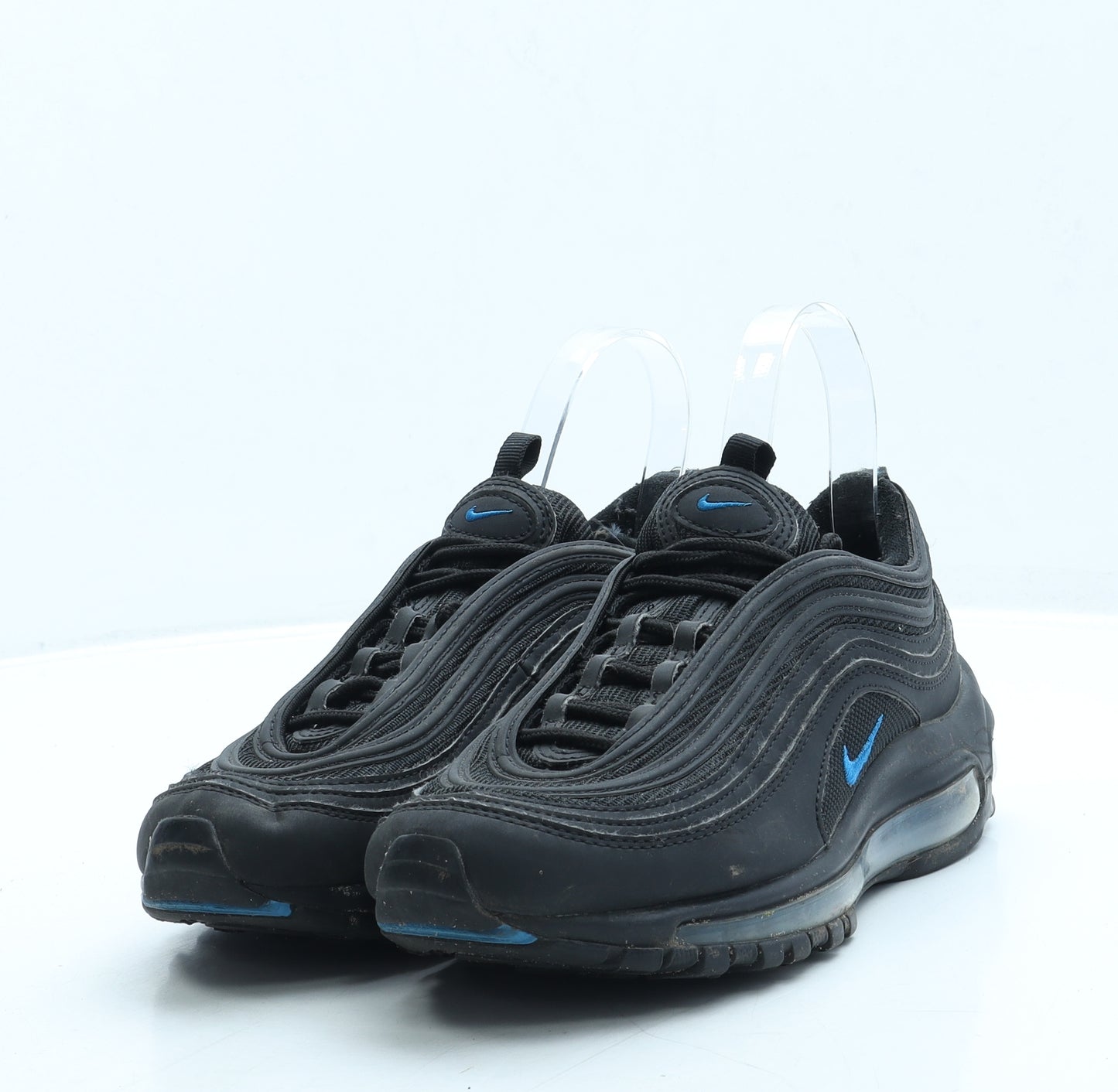 adidas Boys Black Polyester Trainer UK 5.5 38.5