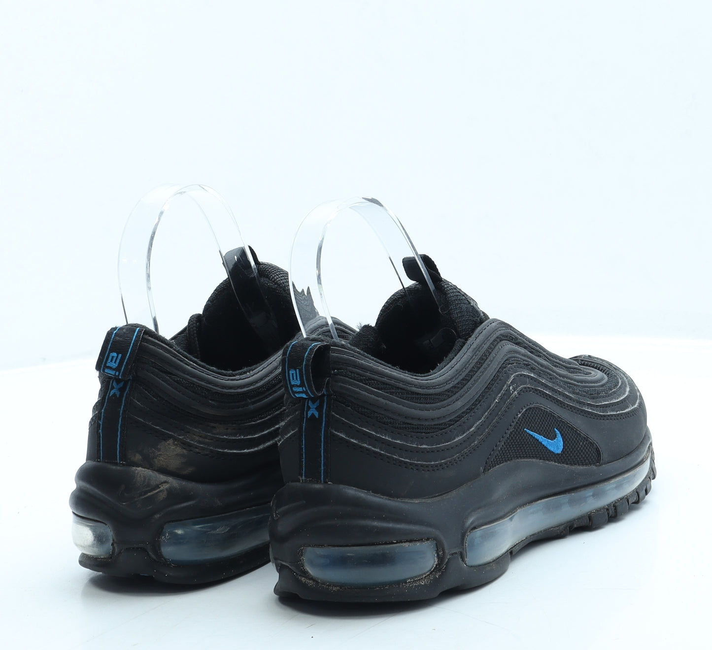 adidas Boys Black Polyester Trainer UK 5.5 38.5