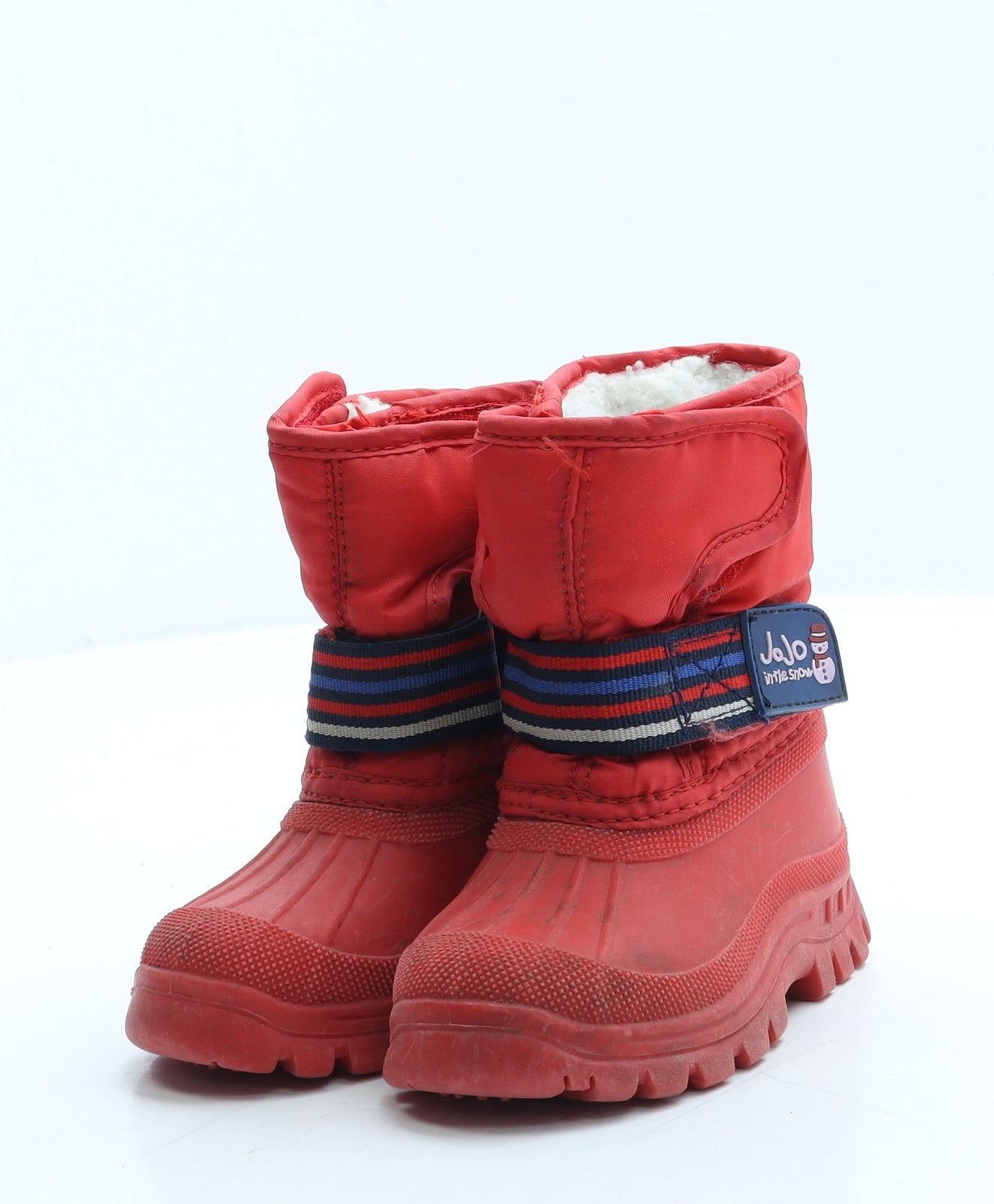 JoJo in the Snow Boys Red Polyester Snow Boot Boot UK 5 22
