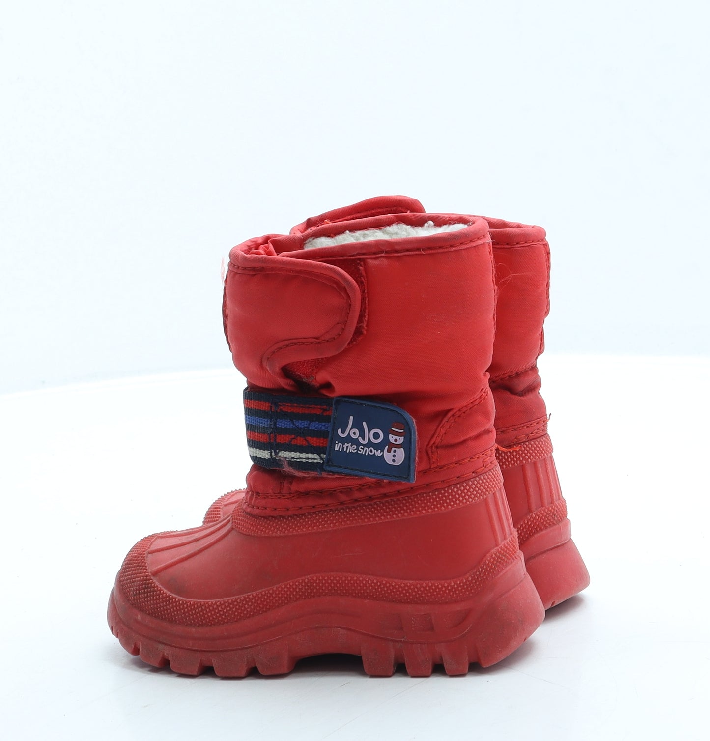 JoJo in the Snow Boys Red Polyester Snow Boot Boot UK 5 22