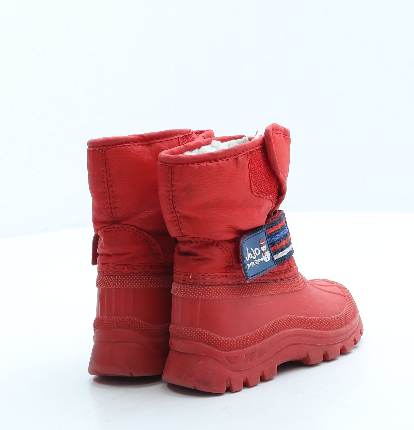 JoJo in the Snow Boys Red Polyester Snow Boot Boot UK 5 22