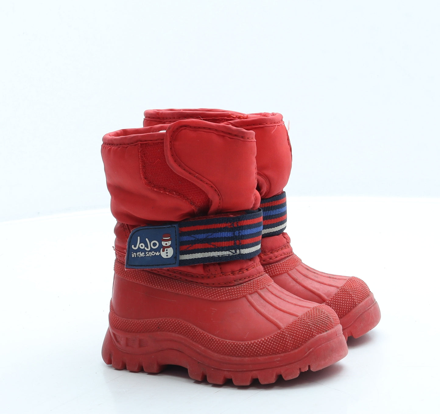 JoJo in the Snow Boys Red Polyester Snow Boot Boot UK 5 22