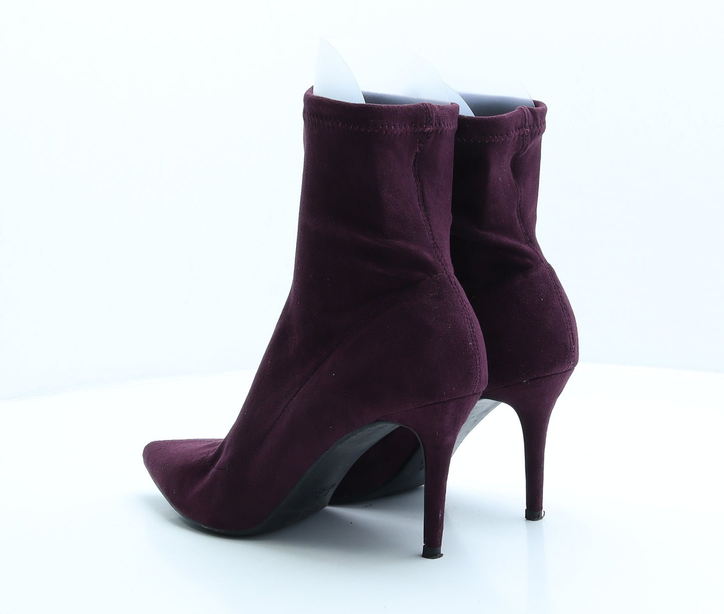 Primark Womens Purple Polyester Sock Boot UK 7 40 US 9