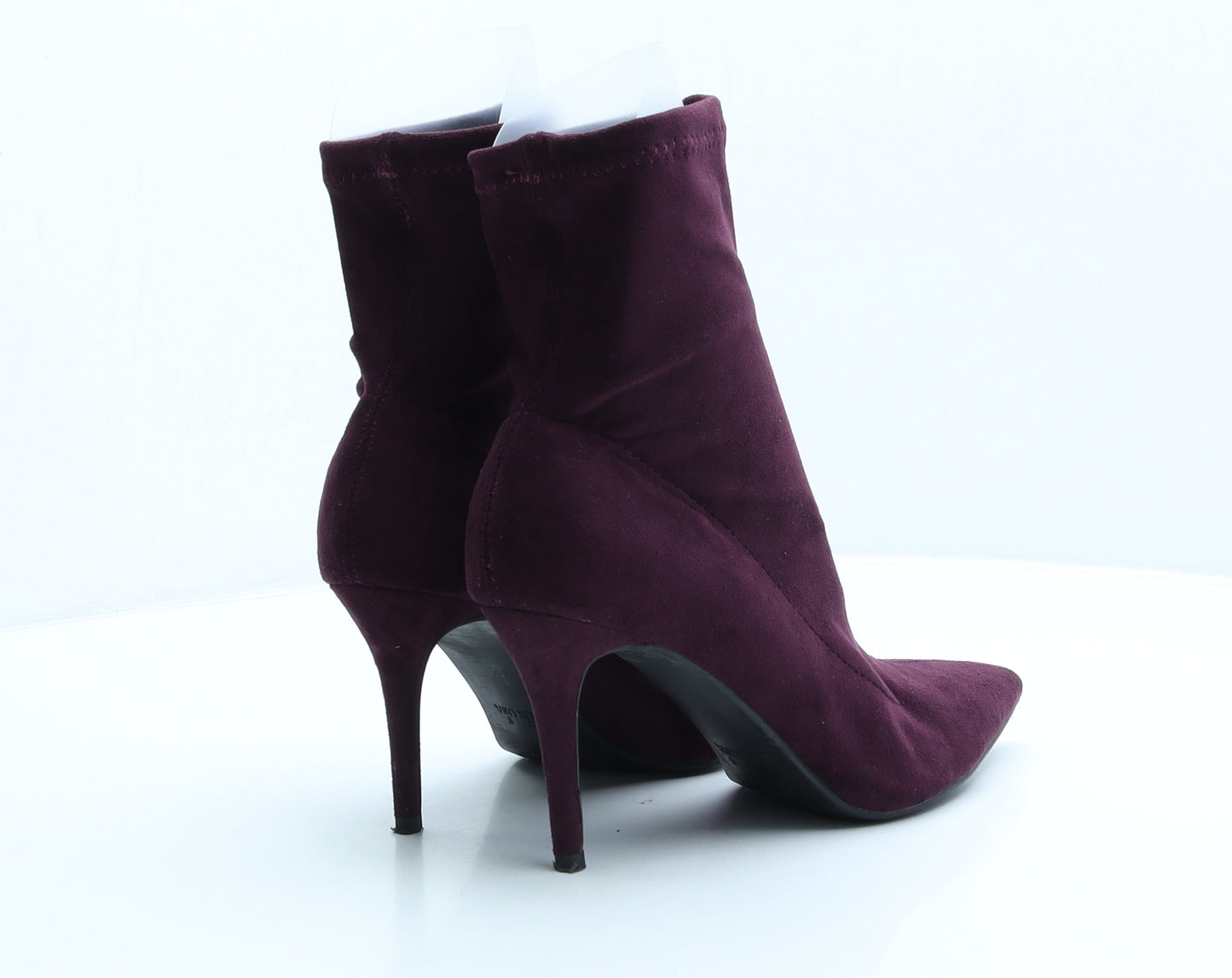 Primark Womens Purple Polyester Sock Boot UK 7 40 US 9