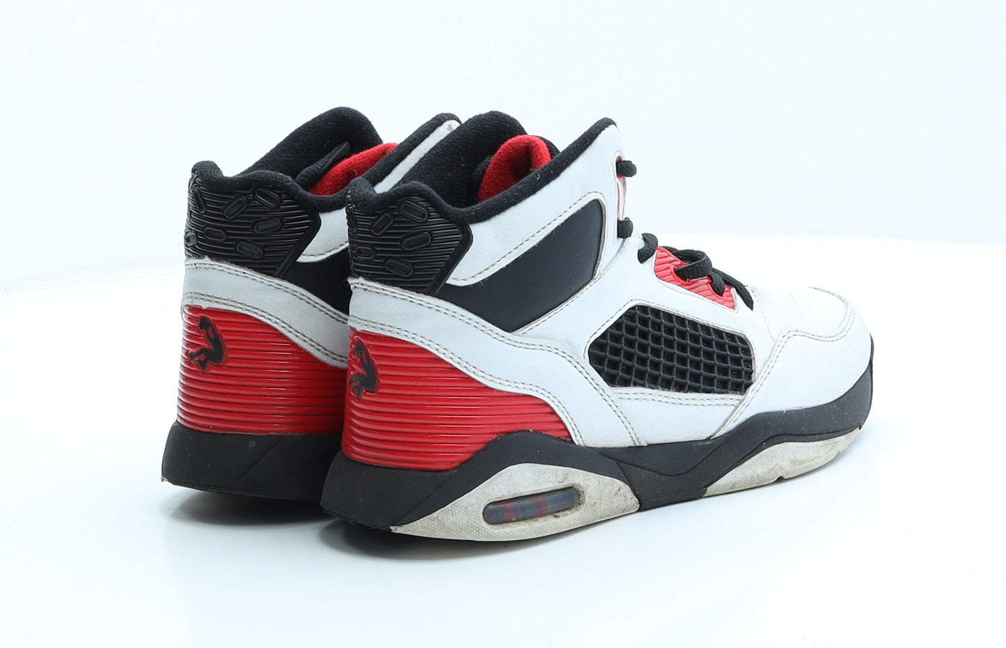 Shaq Boys Multicoloured Geometric Polyester Trainer UK 4 36.5 US 4.5 - Bankshot