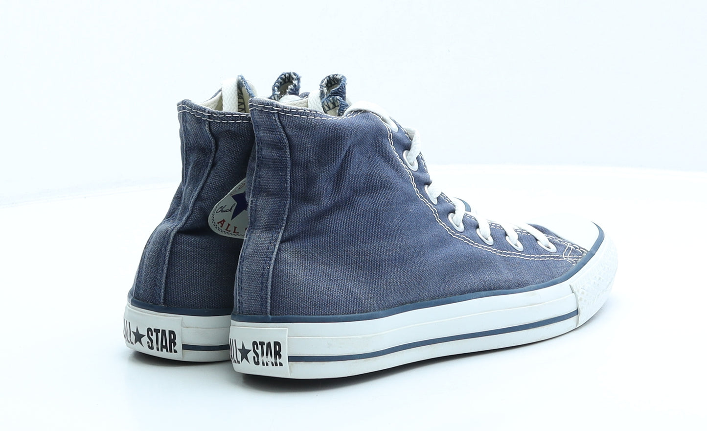 Converse Womens Blue Fabric Trainer UK 5 37.5 US 7