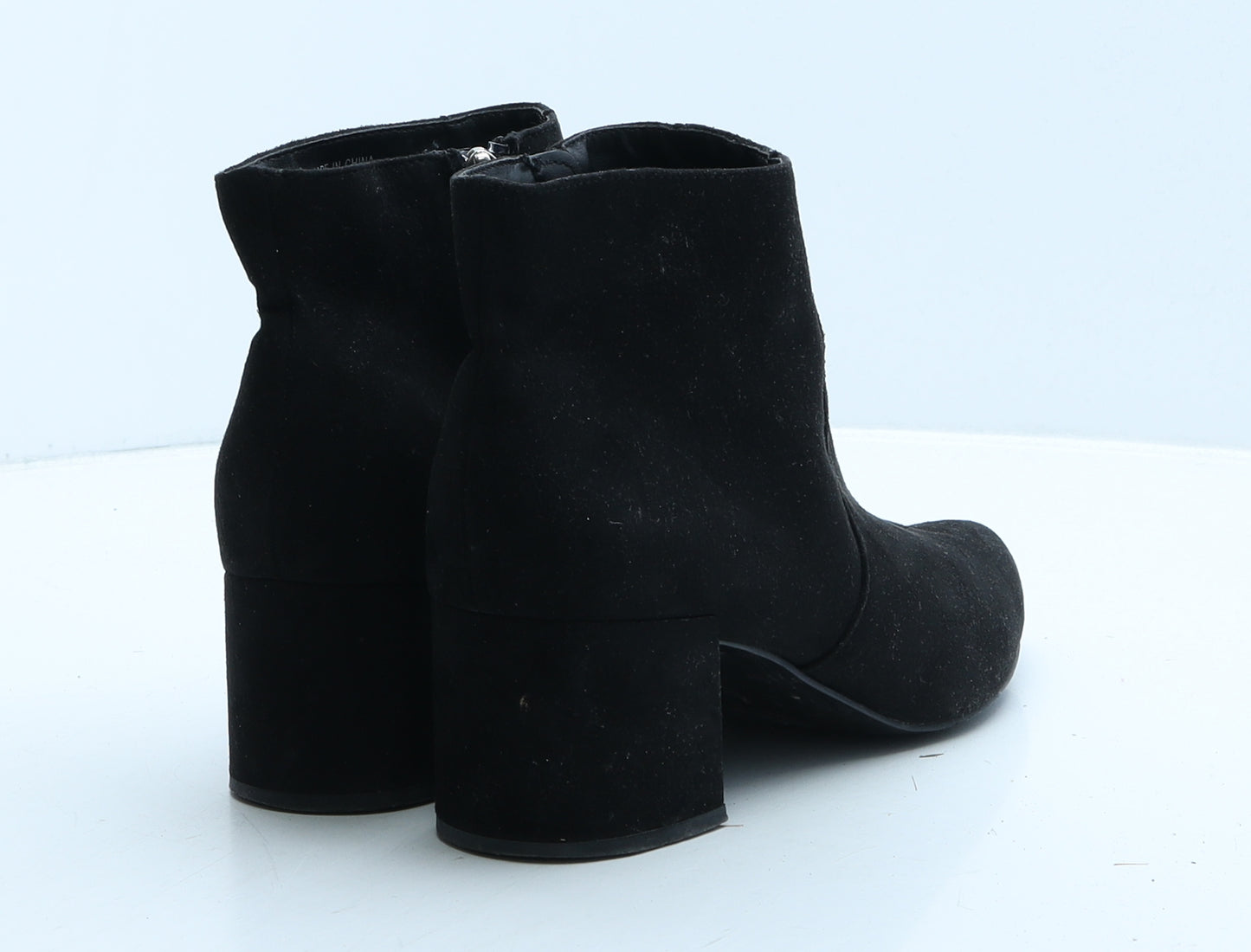 Dorothy Perkins Womens Black Suede Bootie Boot UK 6