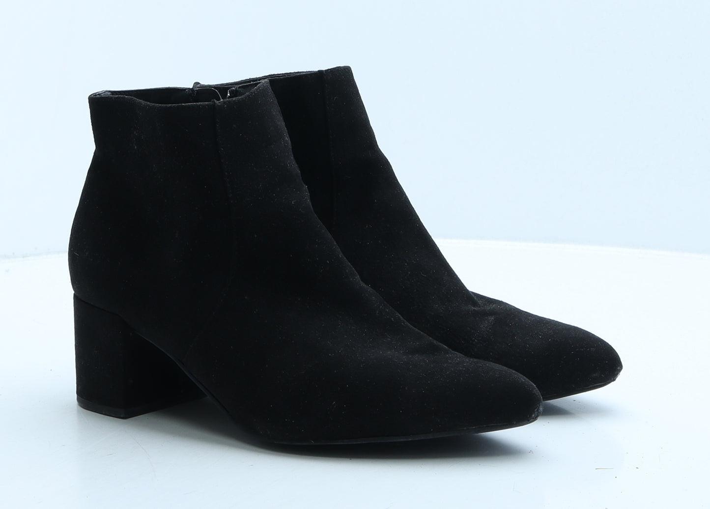 Dorothy Perkins Womens Black Suede Bootie Boot UK 6