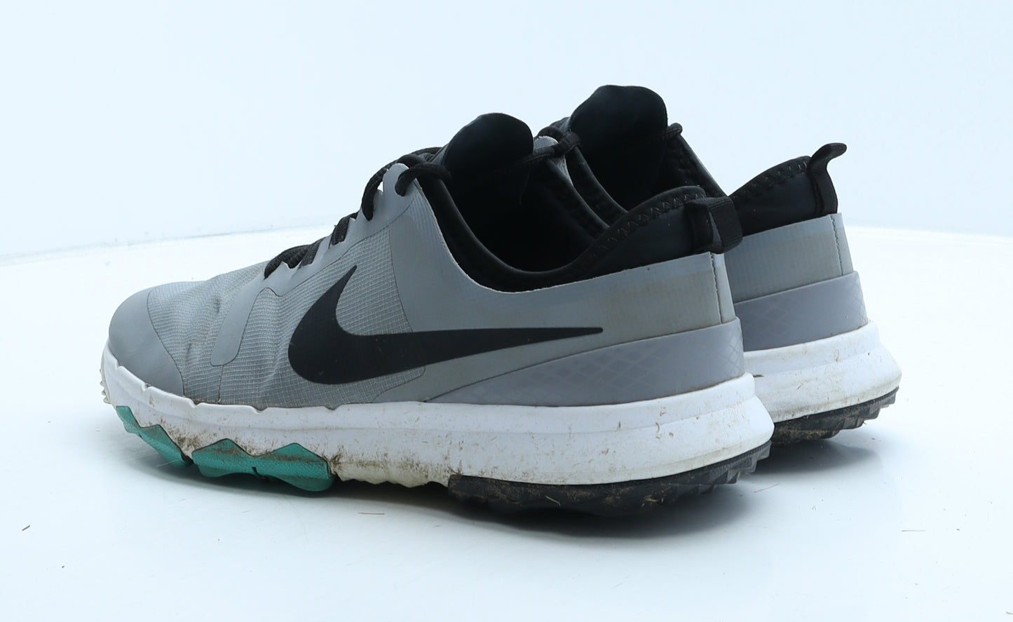 Nike Mens Grey Geometric Fabric Trainer UK 9 44