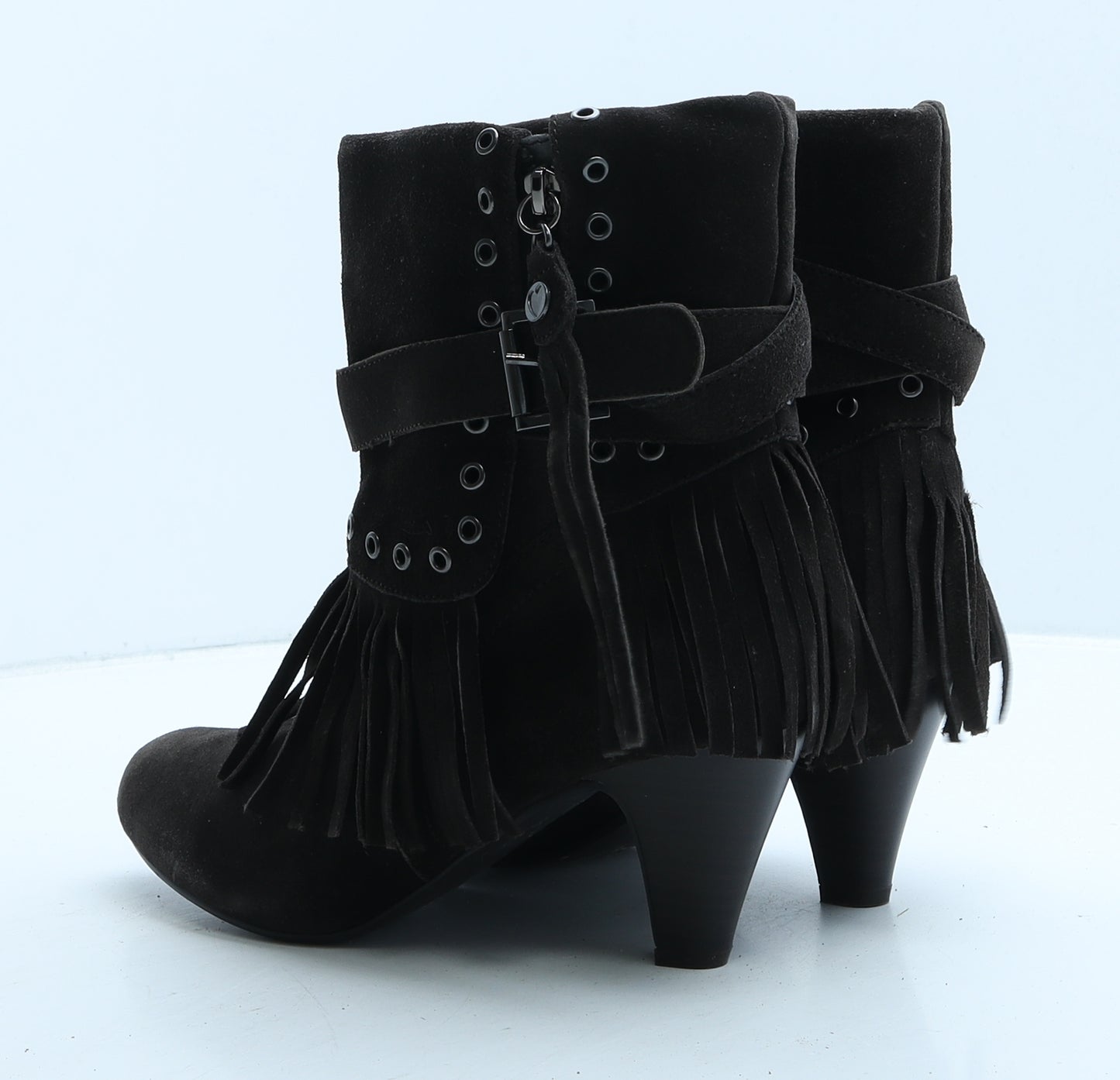 Morgan Womens Brown Suede Bootie Boot UK 6 39