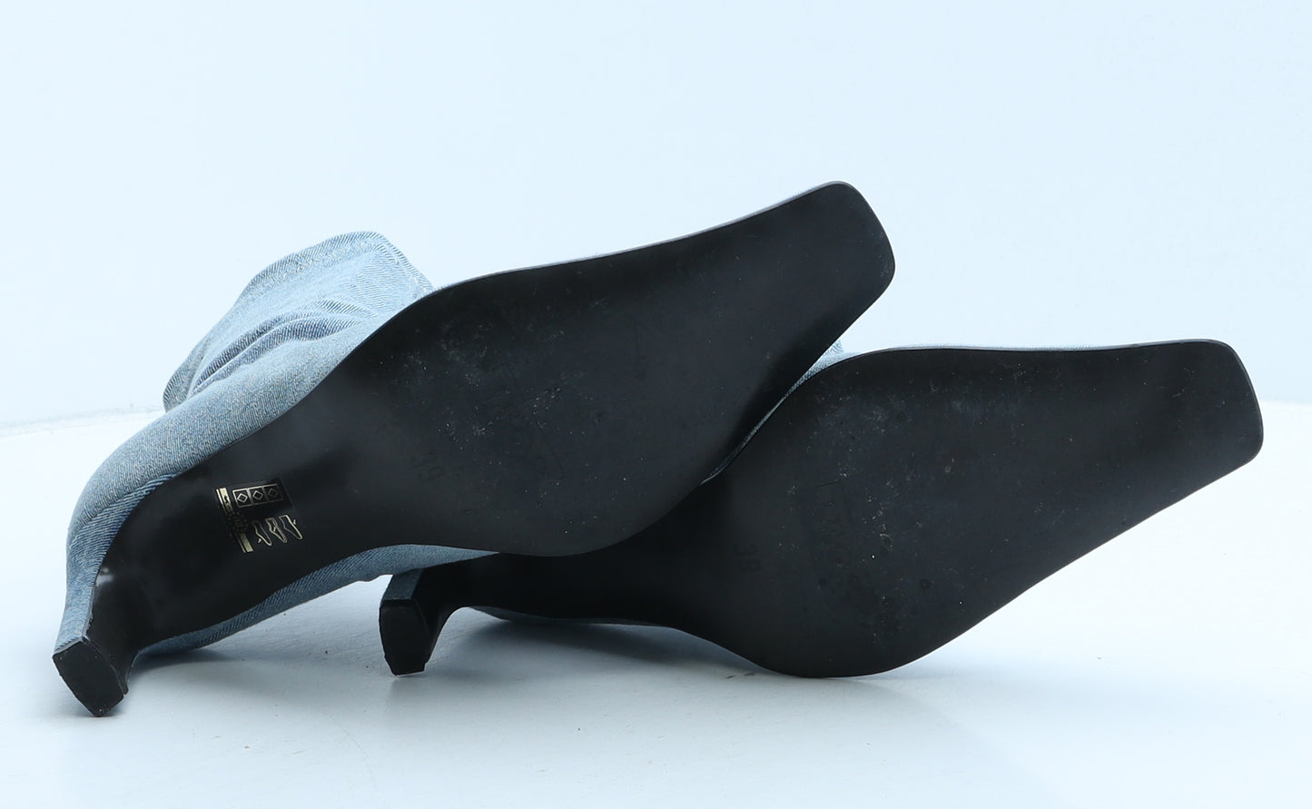 IFOS Womens Blue Fabric Sock Boot UK 6 39