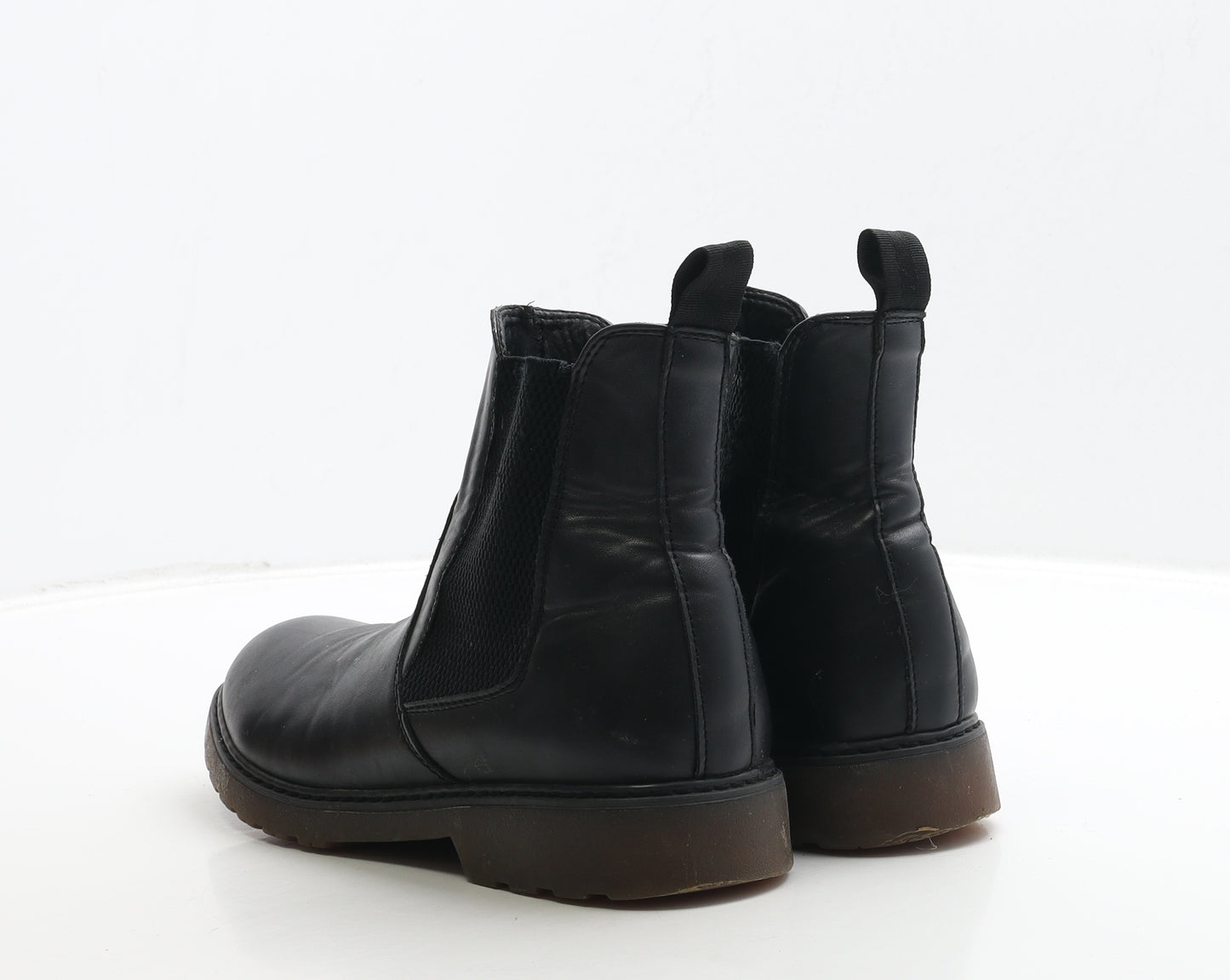 Miso Womens Black Leather Chelsea Boot UK 6 39