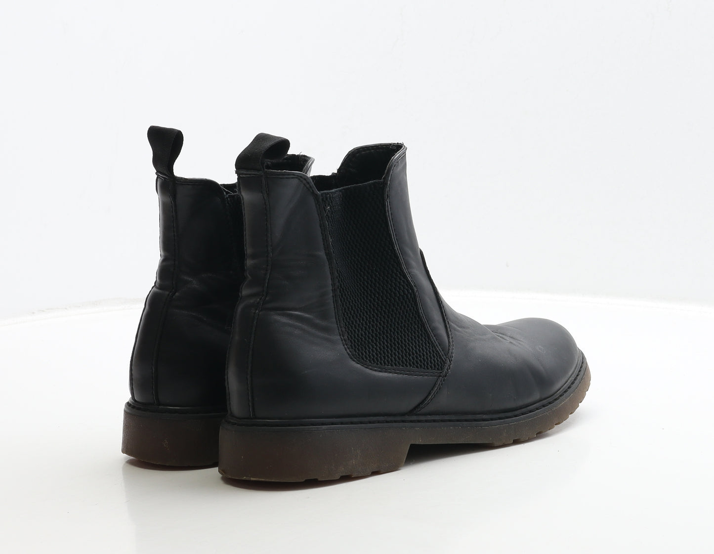 Miso Womens Black Leather Chelsea Boot UK 6 39